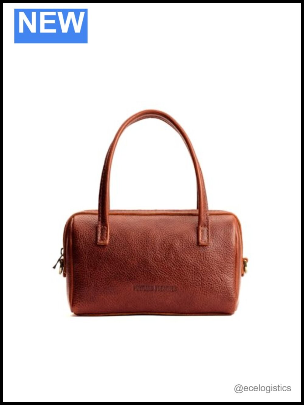 Full Grain Leather Doctor Bag Crossbody Purse Handbag